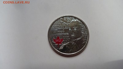 КАНАДА 25 ЦЕНТОВ 2012 БРОК ЦВЕТНАЯ - DSC04369.JPG