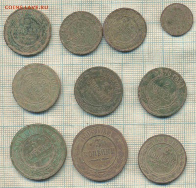 10монет 1869-1914,до 21.05.2017г. 22.00 по Москве - 1ом1 н скан р