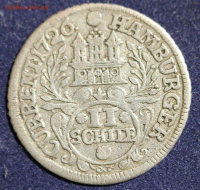 С 1 РУБ. ВОЛЬНЫЙ ГОРОД ГАМБУРГ II шиллинга  1726г. до 21.05 - IMG_6743.JPG