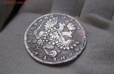 Полтина 1737 г. Портрет работы Л. Дмитриева. - IMG_0681_cr