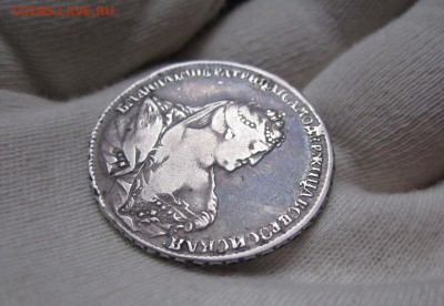 Полтина 1737 г. Портрет работы Л. Дмитриева. - IMG_0670_cr