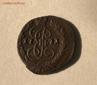 ПОЛУШКА 1771г В СОХРАНЕ ОЦЕНКА - image1.JPG