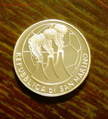 САН-МАРИНО - 10 евро ЧМ по ФУТБОЛУ в Германии 23.05, 22.00 - Сан-Марино 10 евро футбол.1