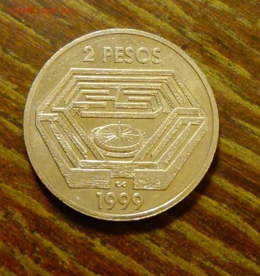 АРГЕНТИНА - 100 лет Борхесу ЛАБИРИНТ до 23.05, 22.00 - Аргентина 2 песо Борхес лабиринт_1