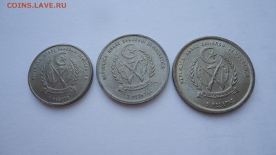 ЗАПАДНАЯ САХАРА 1,2,5 ПЕСЕТ 1992 UNC ДО 23.05 22:00 МСК - DSC04281.JPG
