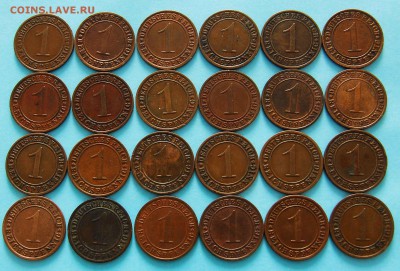 [ФИКС 50 РУБЛЕЙ] Германия. Веймар 1 пфенниг 1924-1935. (29) - 409