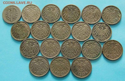 [ФИКС 50 РУБЛЕЙ] Германия. Кайзер 5 пфеннигов 1876-1914 (19) - 423