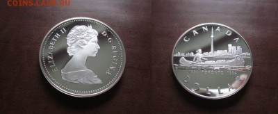 1984 Канада, 1 $, серебро, до 22.05 в 22-15 мск - IMG_1426.JPG