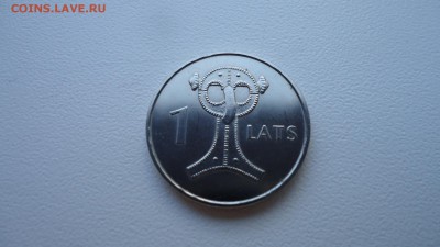 ЛАТВИЯ 1 ЛАТ 2007 СОВА UNC - DSC04255.JPG