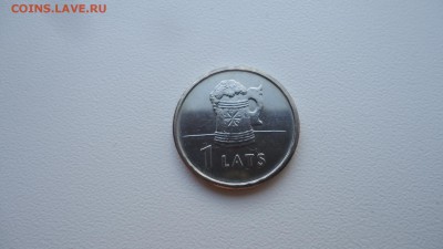 ЛАТВИЯ 1 ЛАТ 2011 ПИВНАЯ КРУЖКА UNC - DSC04317.JPG