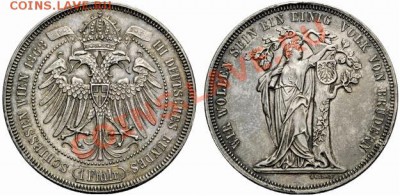 Feintaler 1868. auf das III. deutsche Bundesschießen in Wien. f.stplfr. - 04636q00