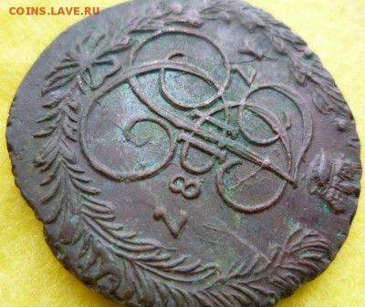 5 копеек 1787г. ем,до 21.05 - 87-4