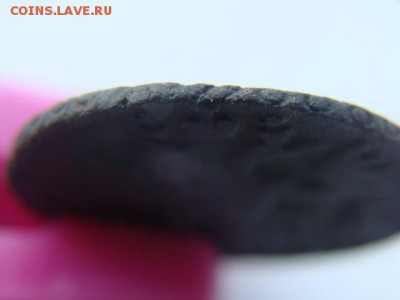 Полушка 1735 год. Перечекан, гурт узорный - DSC01503.JPG