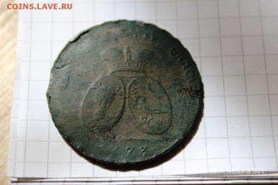 2 пара 3 копейки.1773г.Монета для Молдовы и валахии - mosika_901_00286