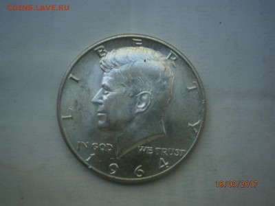 HALF DOLLAR 1964u - P5190329.JPG