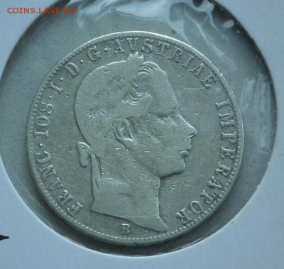 1 флорин 1860 В Австрия до 21.05 в 22-00 по МСК - DSCF3727.JPG