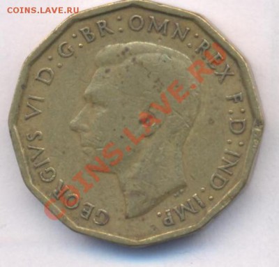 Британия 3 пенса.1941 г. До 18.02.11 г. 22-00 МСК. - Британия 41.1