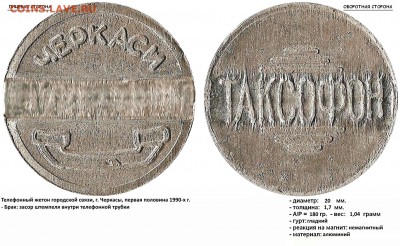 Бракованные жетоны - ю