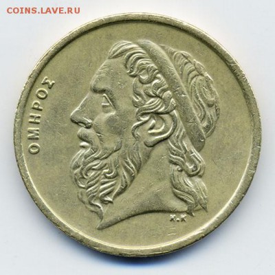 Греция 50 драхм 1988 - реверс. - Греция_1988-50драхм_Р