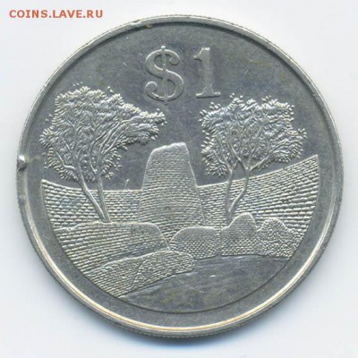 Зимбабве 1 доллар 1980 - реверс. - Зимбабве_1доллар-1980_Р