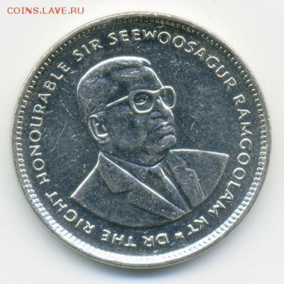 Маврикий 20 центов 2007 - аверс. - Маврикий_20центов-2007_А