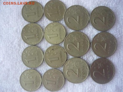 1рубль ММД 1999г., 1рубль СПМД 1999г. , 2рубля СПМД.До 27.05 - P1040417.JPG