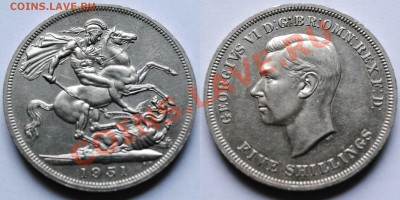 5 шилингов 1951г - Изображение 134