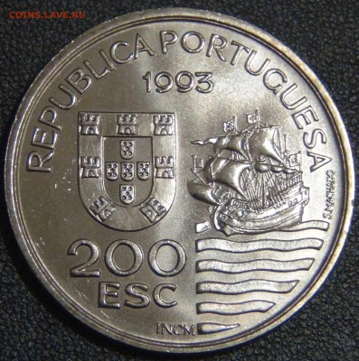 200 эскудо 1993 Японская миссия UNC ЛЮКС 25.05.17 (чт.22-30) - DSC00530.JPG