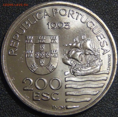 200 эскудо 1993 Японская миссия UNC ЛЮКС 25.05.17 (чт.22-30) - DSC00521.JPG