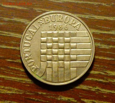 ПОРТУГАЛИЯ - 25 эск. ВСТУПЛЕНИЕ В ЕВРОСОЮЗ до 28.05, 22.00 - Португалия 25 эск 1986 Европа-1