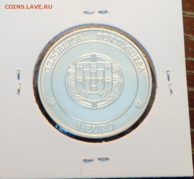 ПОРТУГАЛИЯ - 5 евро Исторический центр АНГРА до 28.05, 22.00 - Португалия 5 е 2005 Историч. центр Ангра_1