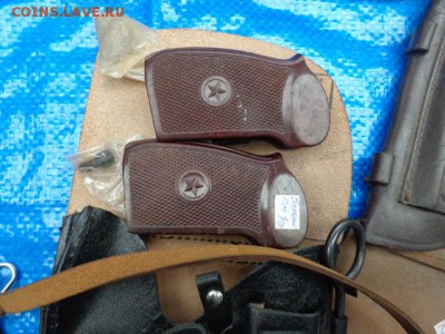 Бакелитовые накладки оригинал 60-х на деревянный ПМ - DSC00715.JPG