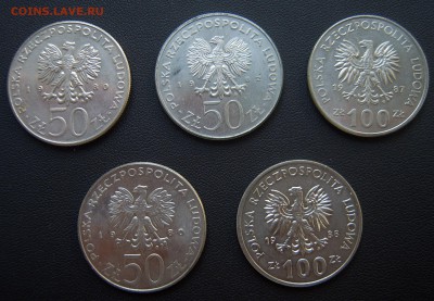 Польские короли 50 и 100 злотых до 25.05 22-00 - 3