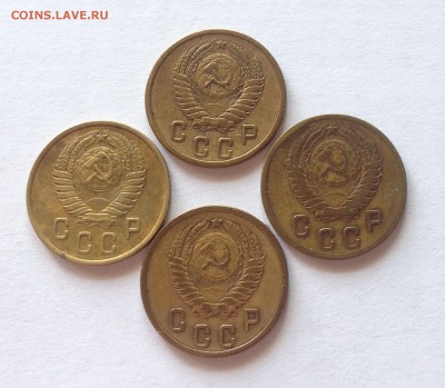 2 копейки 1953,1955,1956,1957г. , до 29.05.17г. - 253-57-3