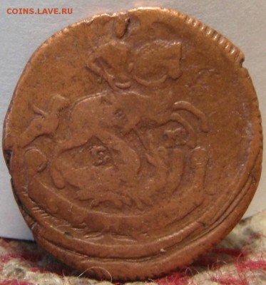 Денга 1766 и Полушка 1768 - kbvh 012.JPG