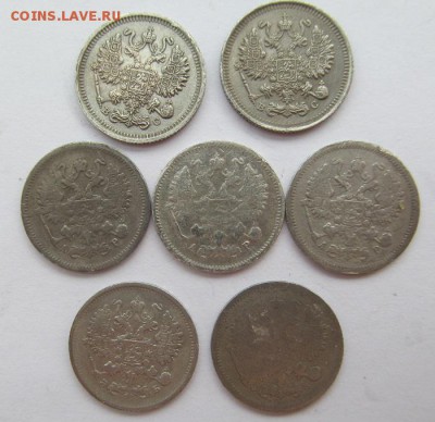 10 к. 1901-1915, 7 штук, состояние F-VF - IMG_0165.JPG