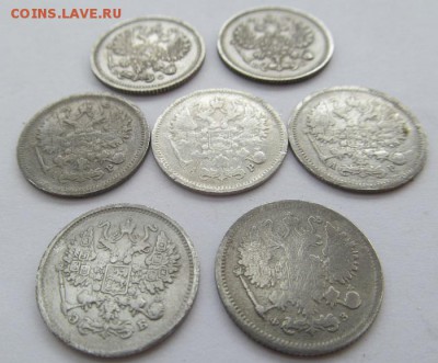 10 к. 1901-1915, 7 штук, состояние F-VF - IMG_0166.JPG