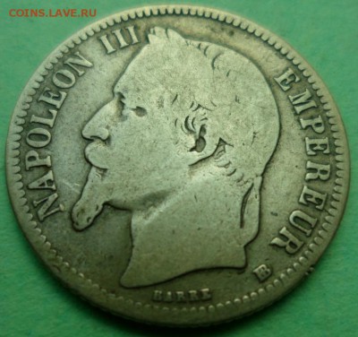 1 франк 1867 Наполеон 3-й до 29.05.17 в 22.00 мск - SAM_8077.JPG