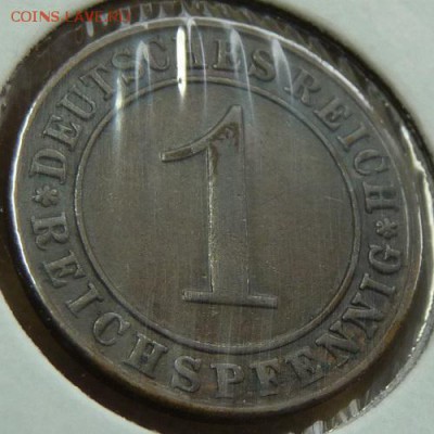 Германия, 1 рейхспфенниг 1924 G, до 22.00 29.05. - P1170535.JPG