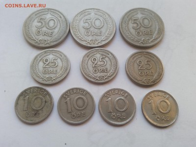 Швеция 50,25,10 эре 1920-1946 ФИКС до 26.05.17 - 20170524_075606