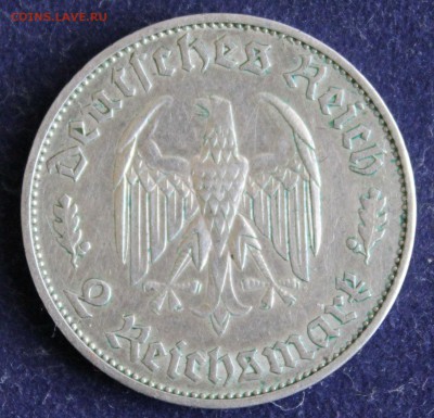 С 1 РУБ. ГЕРМАНИЯ 2 марк 1934г. ФРИДРИХ ШИЛЛЕР до 30.05 - IMG_6630.JPG