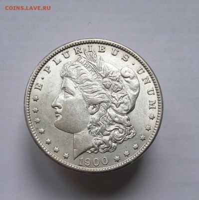 США 1 доллар 1900 (Морган) UNC до 27.05 22:00 - 20170509_162301