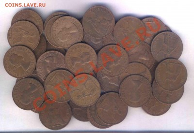 Англия пенни 1960-е г., 45 шт. норм. сост.до 18.02.11. 21.00 - 191