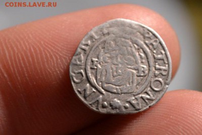 Денарий. Максимилиан II. Венгрия, 1578 год - CSC_0027.JPG