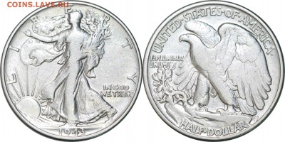 50 центoв 1943. США, до 31.05.17 в 23.00 мск.. - 226.JPG
