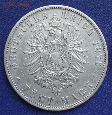 Пруссия 5 марок 1875 А + 1875 В. До 31.05.2017. - 1875A-.JPG
