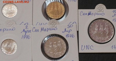 Набор монет Сан-Марино UNC  27.05 - IMG_5923.JPG