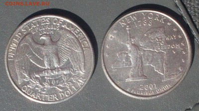 США 2 четвертака 1996 (D) и 2001 (P) до01.06.2017 в 22-00МСК - SDC10779.JPG