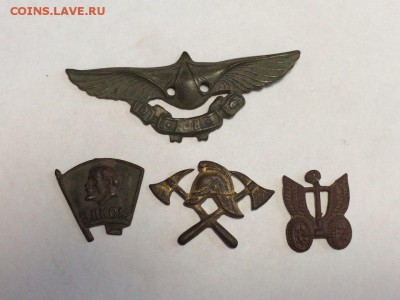 Значки (ВЛКСМ,ОДВФ,Пожарный,Автомобильные войска СССР) - LI9hIokWY3E