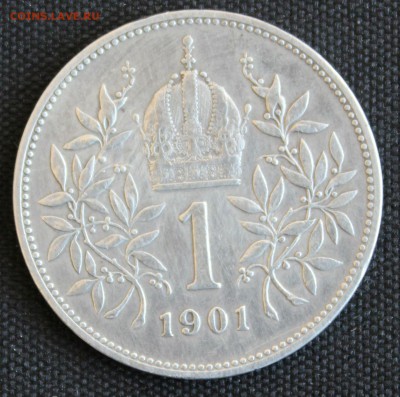 С 1 РУБ. АВСТРО-Венгрия 1 корона  1901г. до 1.06 в 22-00 - IMG_7127.JPG